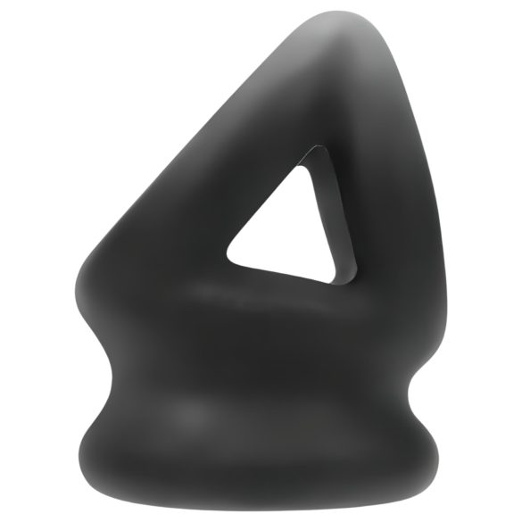 OXBALLS Tri-Squeeze - peniks rengas (musta)