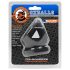 OXBALLS Tri-Squeeze - peniks rengas (musta)