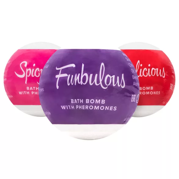 Obsessive Fruity - feromonikylpypommi - 100g