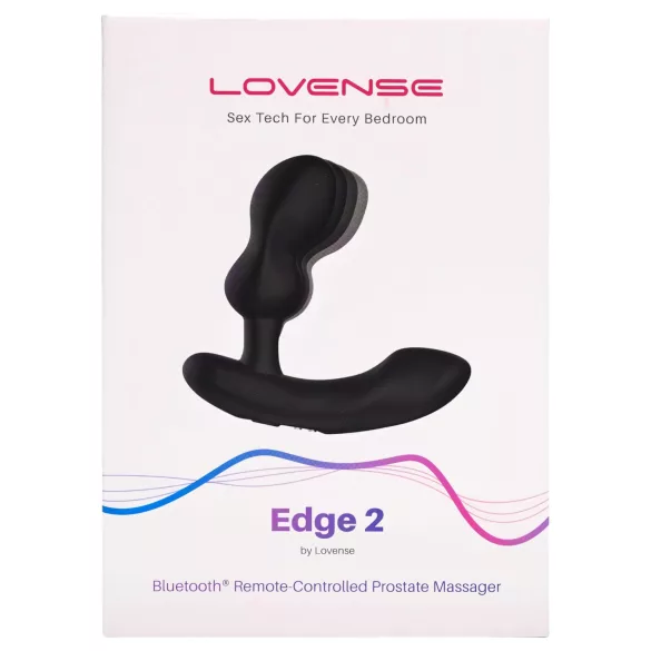 LOVENSE Edge 2 - älykäs eturauhasvibraattori (musta)