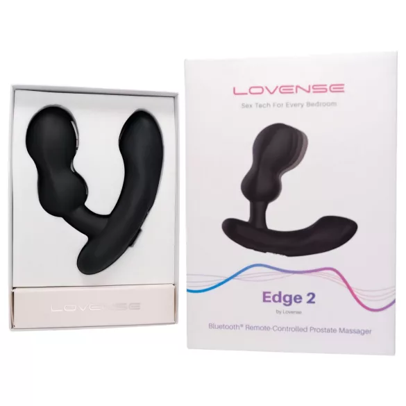 LOVENSE Edge 2 - älykäs eturauhasvibraattori (musta)