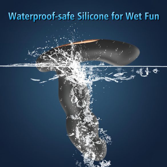 Aixiasia Hiross - pyörivä anaalivibraattori - musta