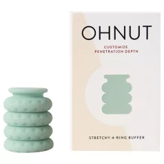 Ohnut - penetraatiorengas - säädettävä, 4 osaa - vihreä