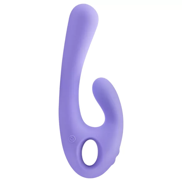 Nomi Tang - vibraattori klitoriskiihottimella - ladattava - violetti