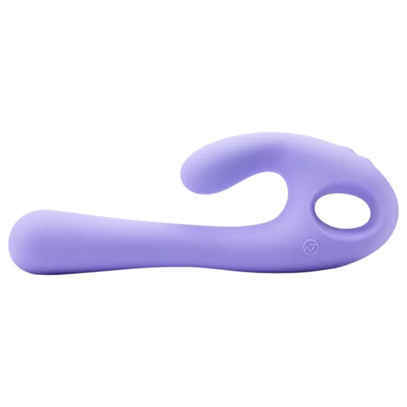 Nomi Tang - vibraattori klitoriskiihottimella - ladattava - violetti