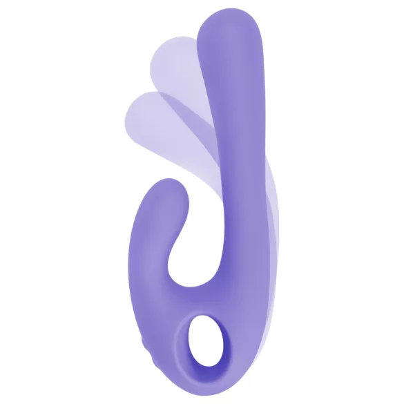 Nomi Tang - vibraattori klitoriskiihottimella - ladattava - violetti