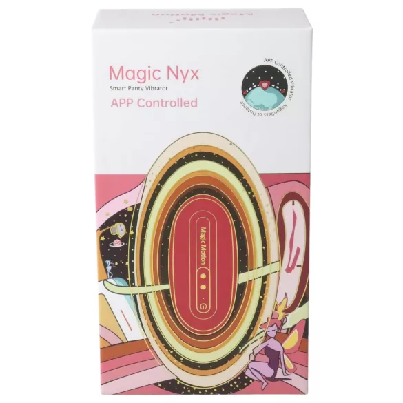 Magic Motion Nyx - klitoriskiihotin - vedenpitävä - koralli