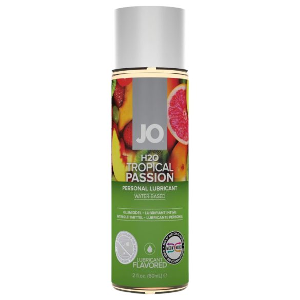JO H2O trooppiset hedelmät - vesipohjainen liukuvoide (60ml)