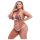 Baci Plus Size - kukkiva pitsirintaliivisetti