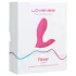 LOVENSE Flexer Panty - ladattava 2‑in‑1 vibraattori (vaaleanpunainen)