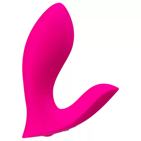 LOVENSE Flexer Panty - ladattava 2‑in‑1 vibraattori (vaaleanpunainen)