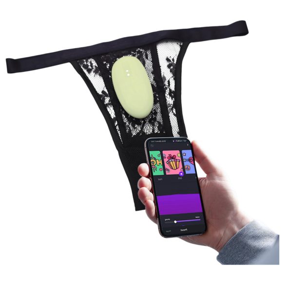 Magic Motion Nyx - älyvibraattori alushousuihin - vihreä