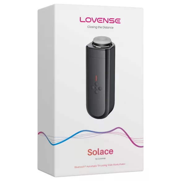 Lovense Solace - Sovelluksella ohjattava masturbointilaite miehille (musta)