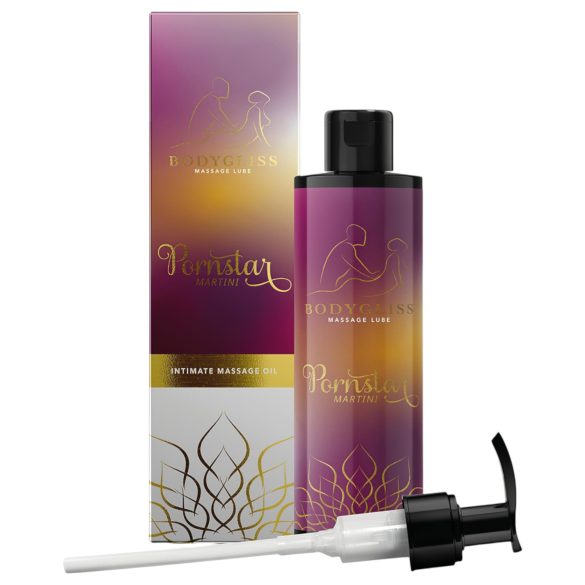 Bodygliss - hierontaöljy & liukaste - pornstar martini (150ml)