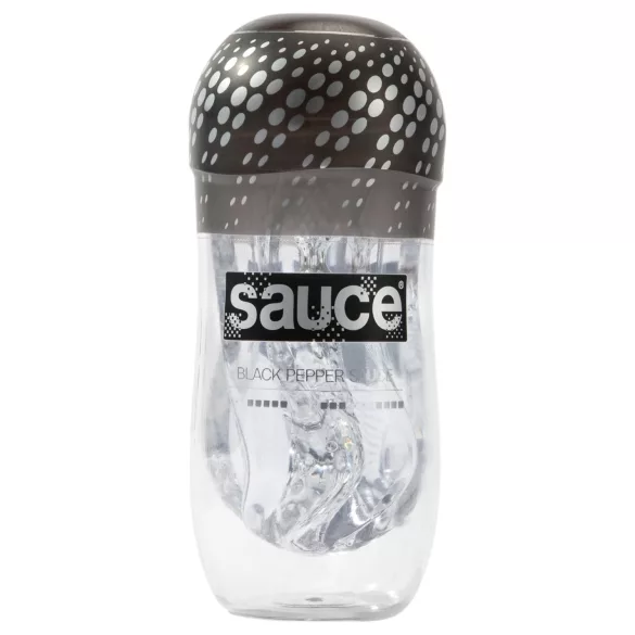 Sauce - kompakti masturbaattori - läpinäkyvä