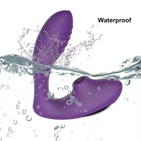 Tracy's Dog OG - G-piste vibrator ja klitoriskiihotin - violetti