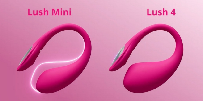Lovense Lush Mini & 4 älykkäät vibraattorit | Desirel Sex Shop