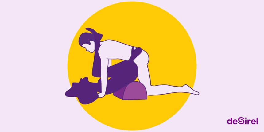 B Käännös -asento Desirel Magic Seksityynyllä | Desirel.fi Seksikauppa