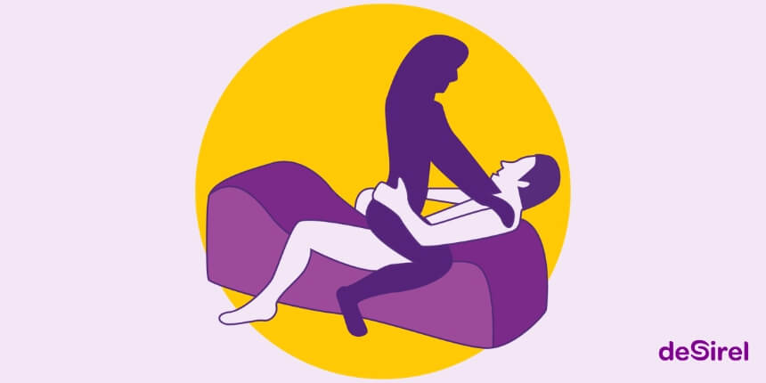 Tasapaino ja Virtaus -asento Desirel Magic Seksityynyllä | Desirel.fi Seksikauppa