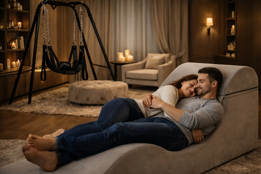 Aikuisten leikkihuone seksihuonekaluilla ja bdsm-tarvikkeilla – desirel.fi seksikauppa