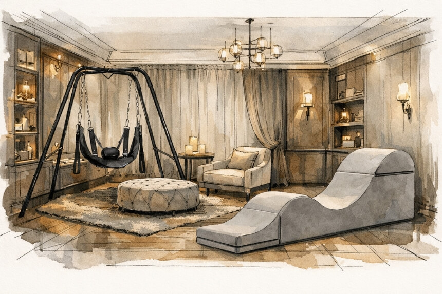 Seksihuoneen suunnitteluideat ja leikkihuoneen pohjaratkaisu – desirel.fi seksikauppa